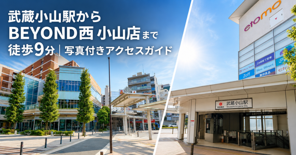 武蔵小山パーソナルトレーニング ジム アクセス